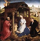 Famous Triptych Paintings - Pierre Bladelin Triptych - central panel
